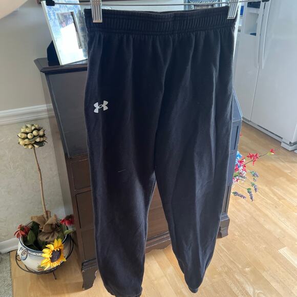 Under Armour black jogger boys size medium - Picture 1 of 3
